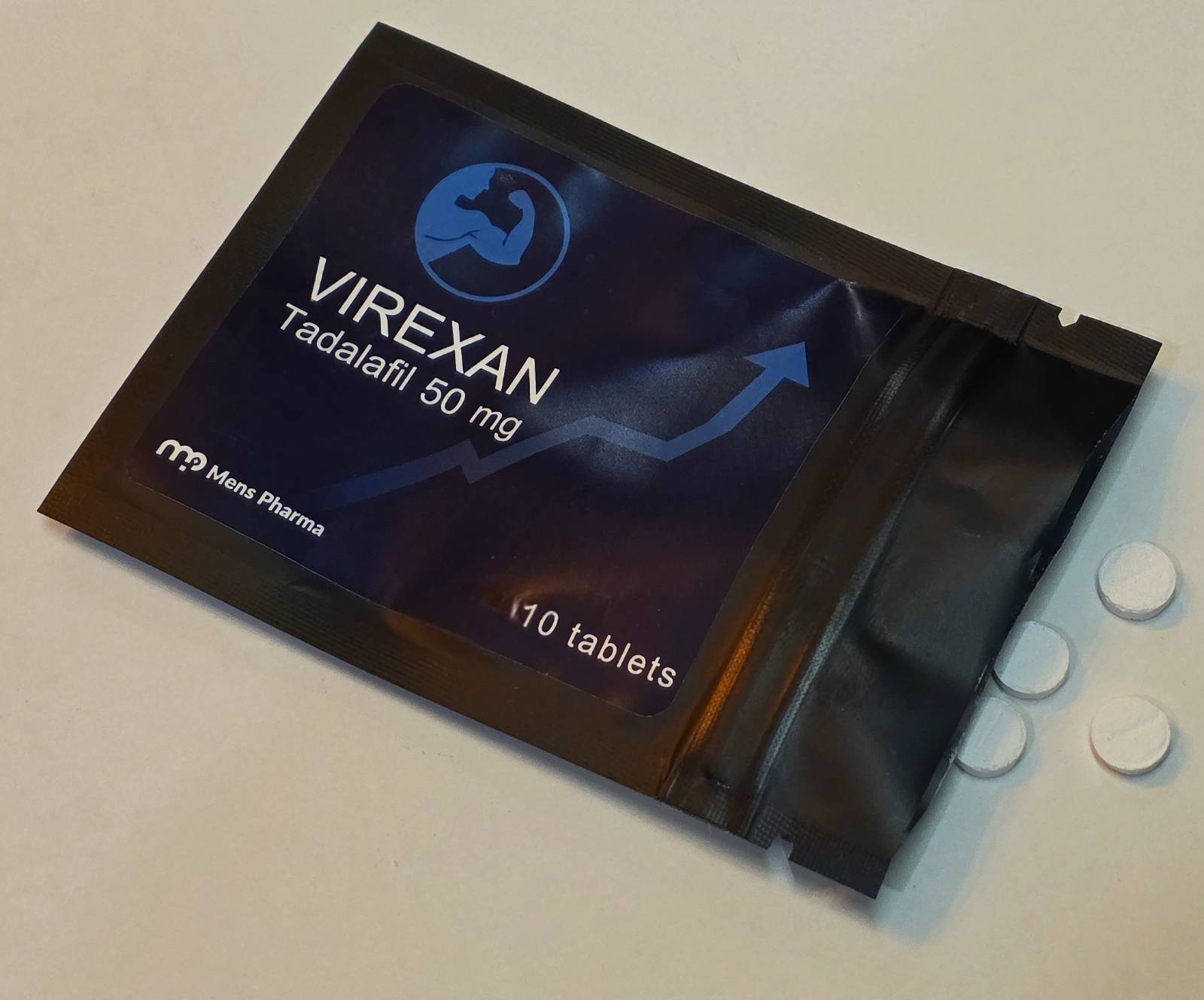 Miniaturka 4 - Men's Pharma Virexan Tadalafil 50 Mg - 10 Tabletek