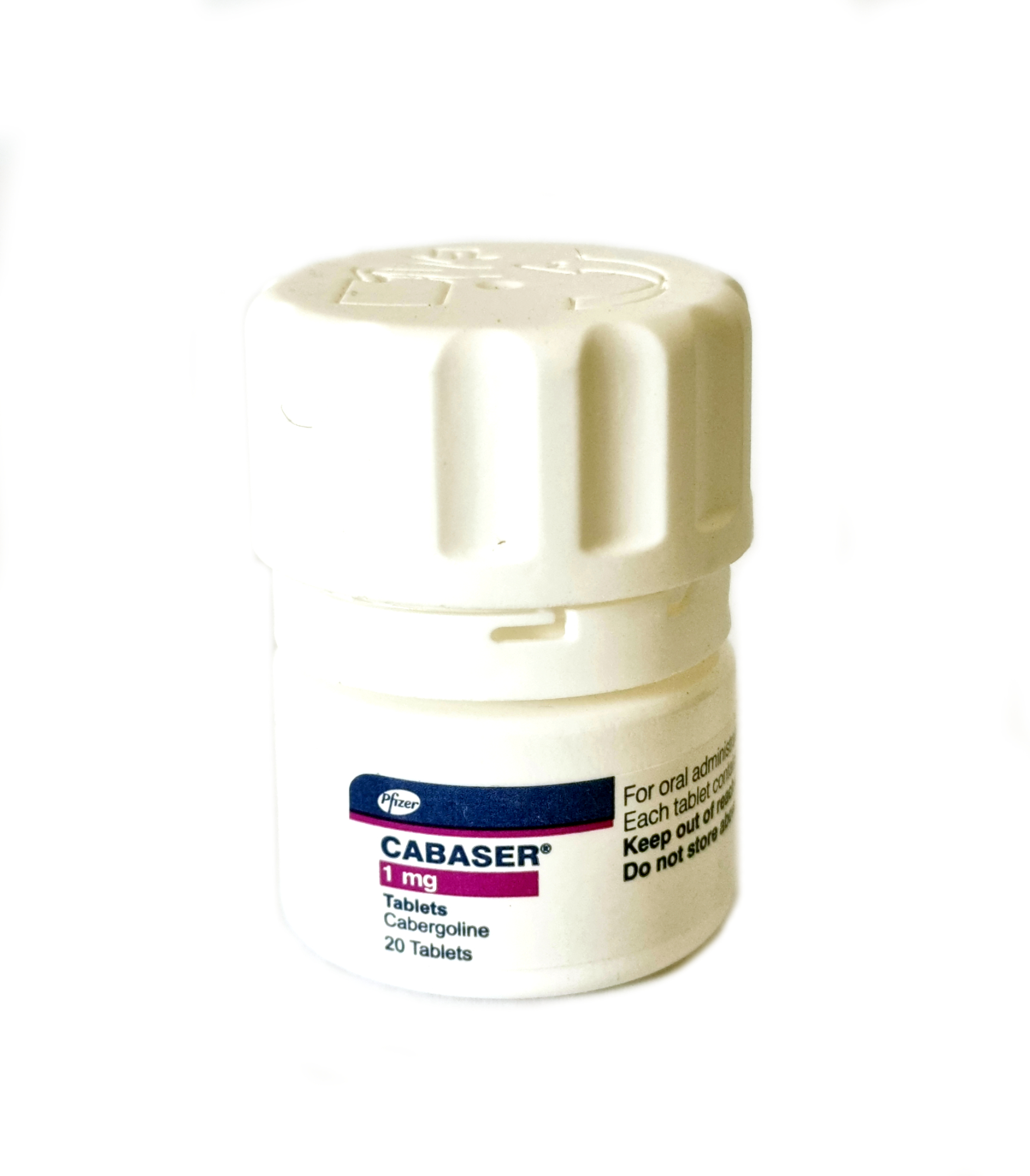 Pfizer Cabaser - Opakowanie